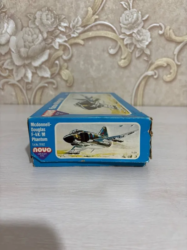 Винтажная модель самолёта NOVO F-4K/M Phantom1:72 СССР,полный комплект — фото 4