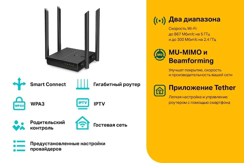 роутер Tp-link archer c64 роутер Tp-link archer c64