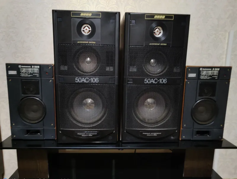 Колонки Вега 50АС-106 и Radiotehnika S-30B 1 Колонки Вега 50АС-106 и Radiotehnika S-30B 1