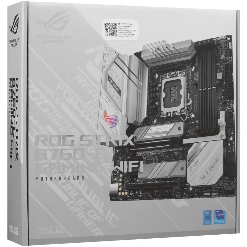 - Материнская плата MB Asus ROG Strix B760-G Gaming WiFi DDR5 3