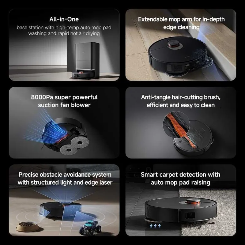Робот пылесос X20+ Pro/Max Xiaomi robot vacuum cleaner Robot pilesos!! — фото 3