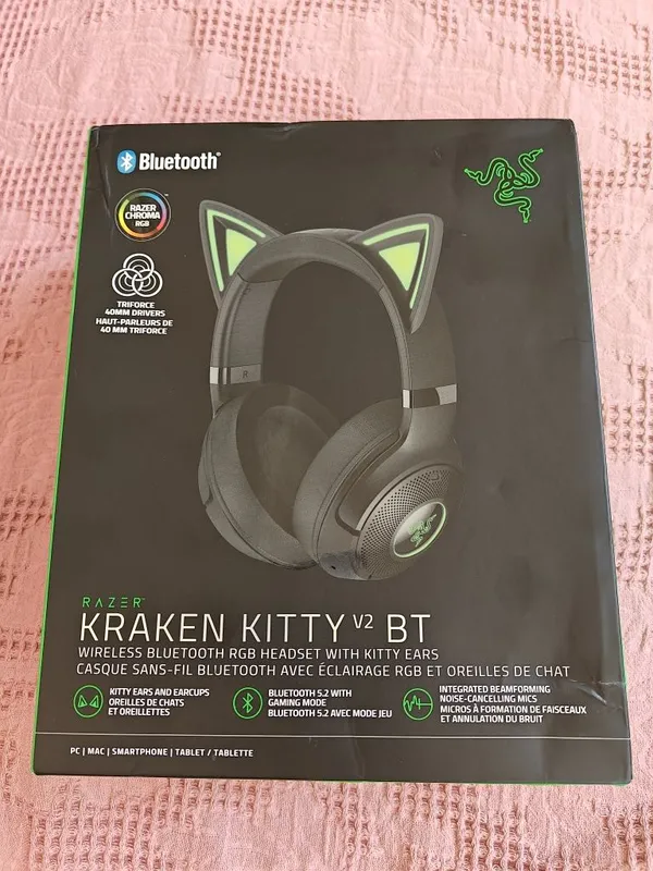 Razer Kraken Kitty v2 BT (беспроводные наушники) 1 Razer Kraken Kitty v2 BT (беспроводные наушники) 1