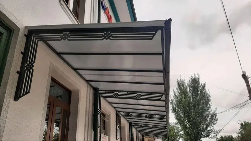 Навес,перила,дарвоза 5