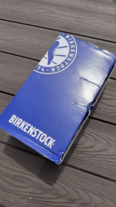 Birckenstock бежевого цвета 5