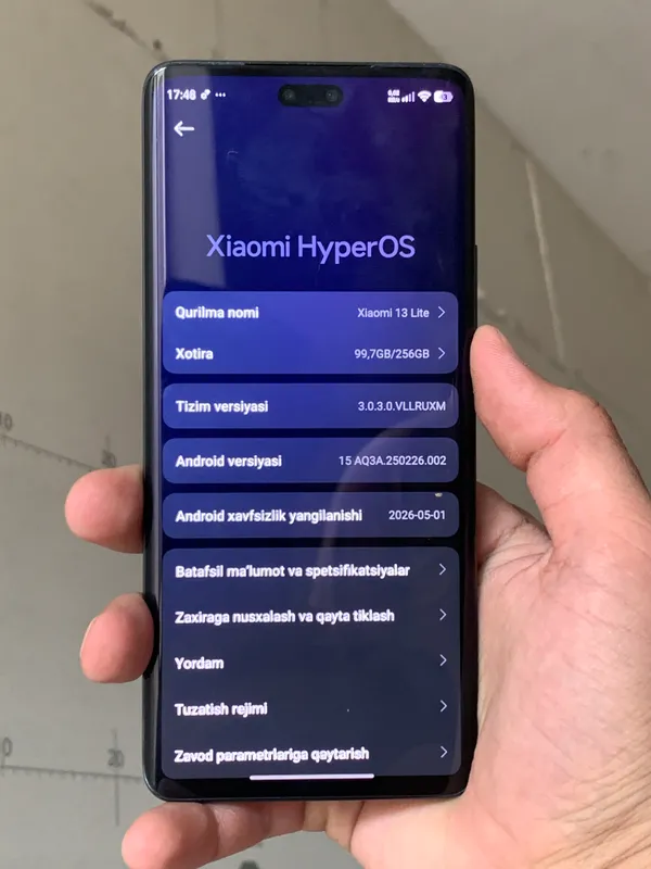 Xiaomi 13 lite 4