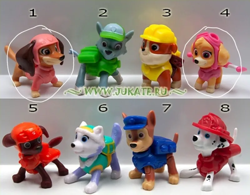Игрушки из киндеров