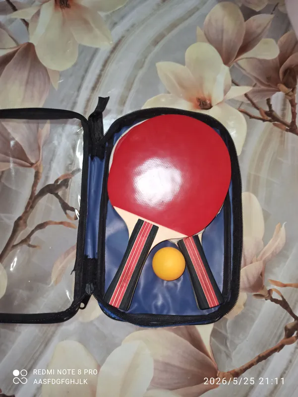 Stol tennis uchun raketka 2 ta +2 ta koptok yangi — фото 2