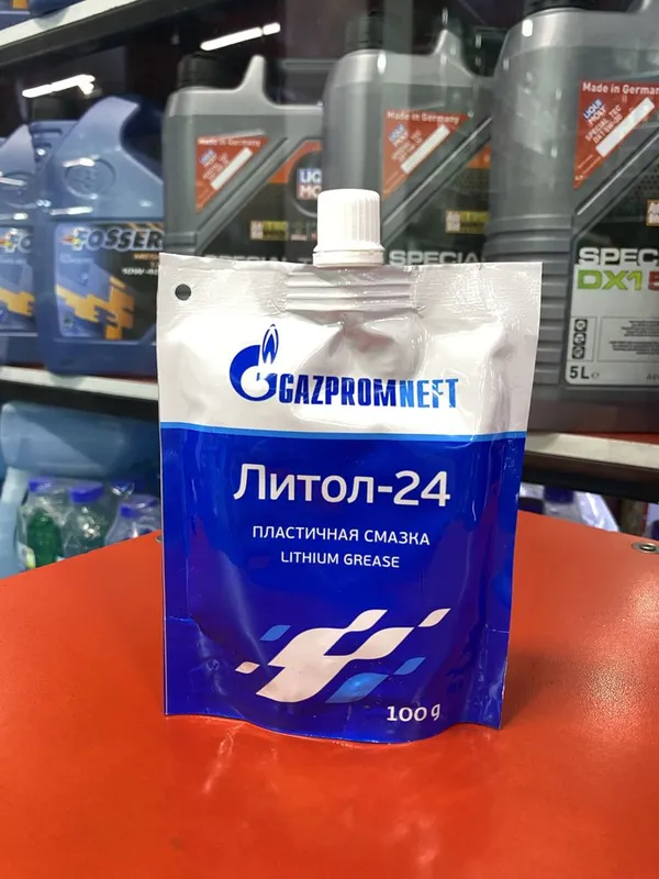 GAZPROM litol GAZPROMNEFT LITOL-24 ariginal Rassiya smazka — фото 1