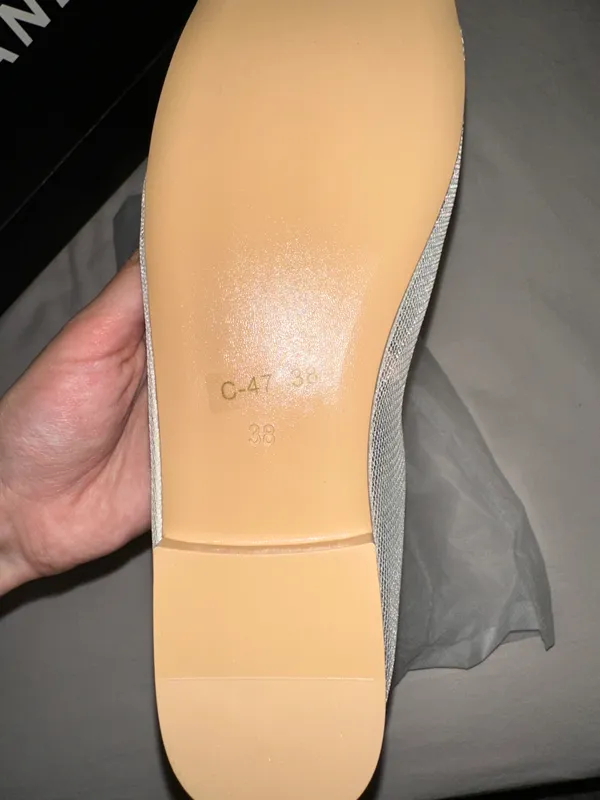 Chanel балетка 38 размер,новые 2
