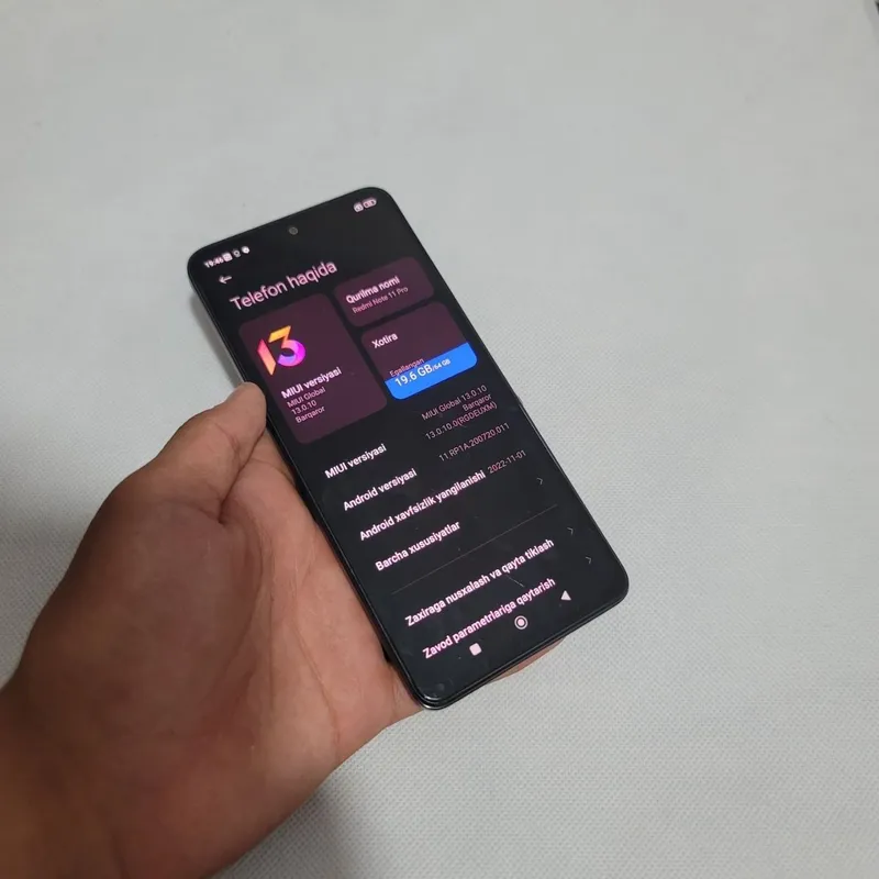 Redmi Note 11Pro sotiladi — фото 3