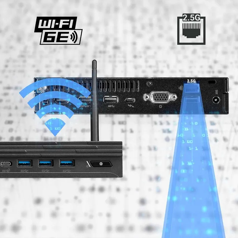 Мини Пк Mini Pc MSI PRO DP10 13M intel Core i7 1360P vPro 32Gb/1Tb 3 Мини Пк Mini Pc MSI PRO DP10 13M intel Core i7 1360P vPro 32Gb/1Tb 3