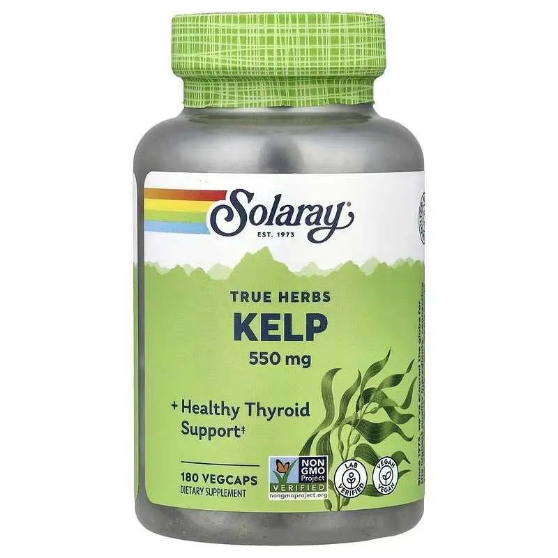 Solaray бурые водоросли Kelp йод yod 3 Solaray бурые водоросли Kelp йод yod 3