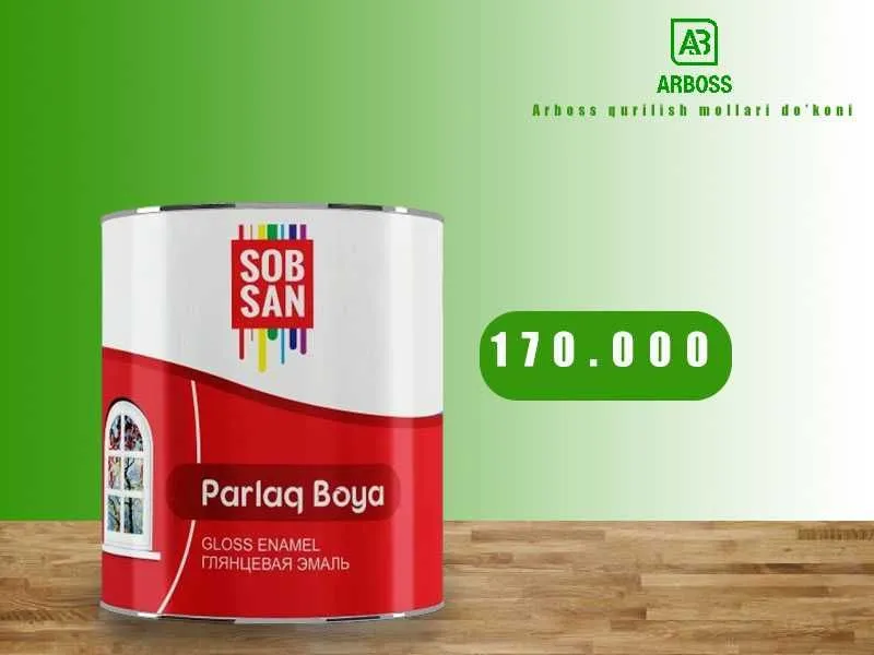 SobSan ParlaqBoya 2.5 kg краска / Kraska Boyoq SobSan ParlaqBoya 2.5 kg краска / Kraska Boyoq