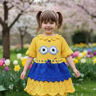 Распродажа новые вязаные сарафаны.На 3-5 лет.Цена за один 5