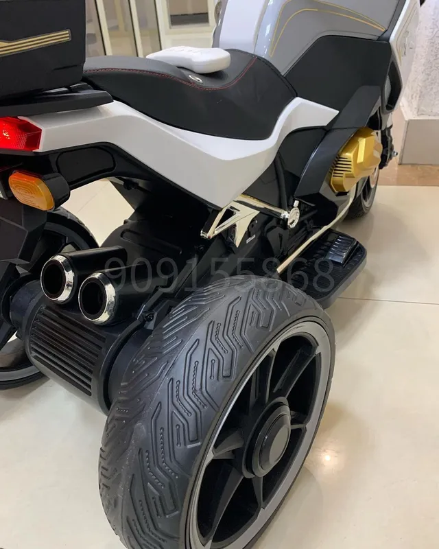 Детский мотоцикл KP1698 12V с пультом | для детей 3-8 лет 8