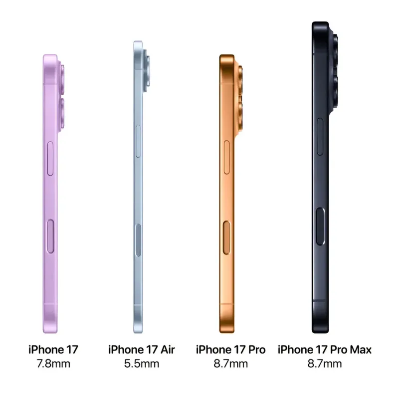 Apple iPhone 17 Pro Silver, Blue, Orange 256 Gb — фото 3