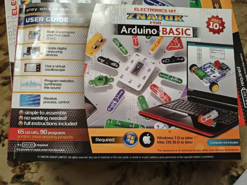 Электронный конструктор знаток Arduino Basic — фото 1