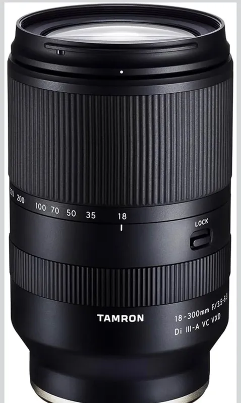 Sony kameralar uchun Tamron 18-300mm f3.5-6.3 obyektivi 2 Sony kameralar uchun Tamron 18-300mm f3.5-6.3 obyektivi 2