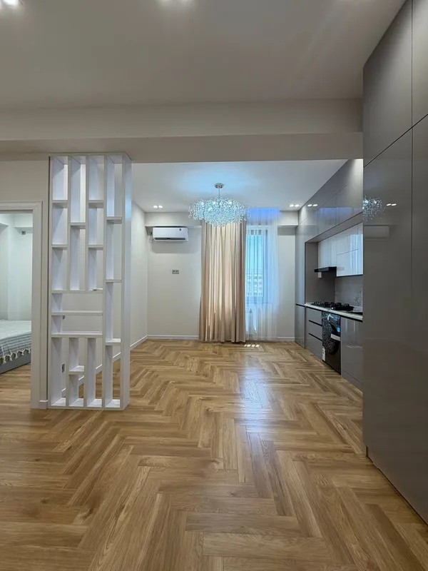 1-комнатная квартира, ЖК Askiya City (Яккасарайский район), 36 м², евроремонт, вид на город — фото 1