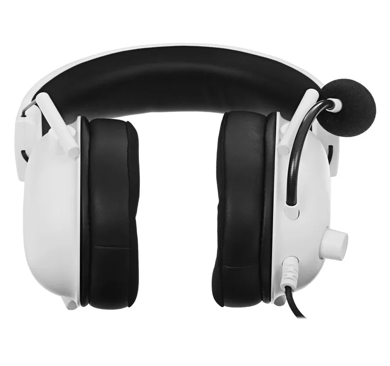 }Гарнитура игровая Razer BlackShark V2 X, 7.1, mini-jack, 1.3м, белый — фото 2 }Гарнитура игровая Razer BlackShark V2 X, 7.1, mini-jack, 1.3м, белый — фото 2