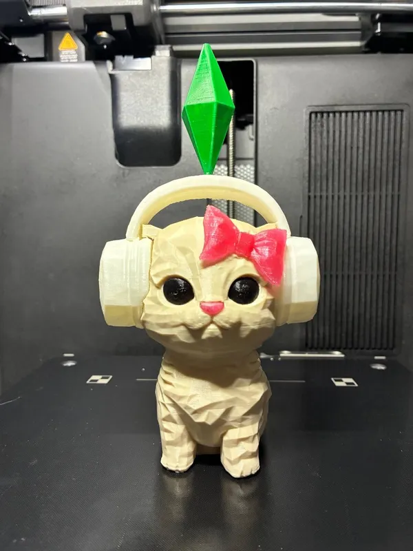Sims Cat фигурка | мемный кот | тренд TikTok | 3D печать