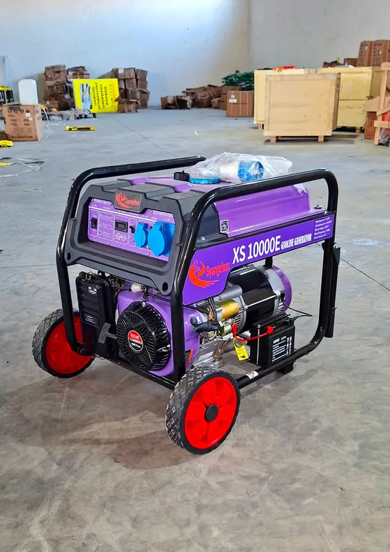 Бензиновый генератор со стартером XS10000E 8 кВт 12ой кафолат (движок)