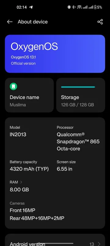 One plus 8 xolati yaxshi
