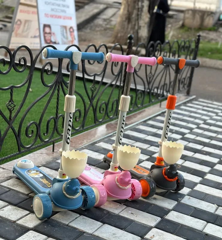 Детский самокаты новые
