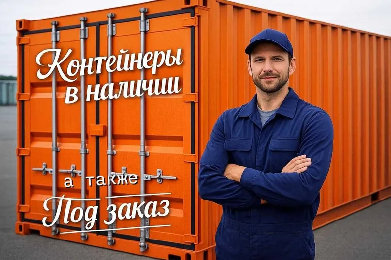 Контейнеры морские 20 и 40 футов стандартные и высокие — фото 2