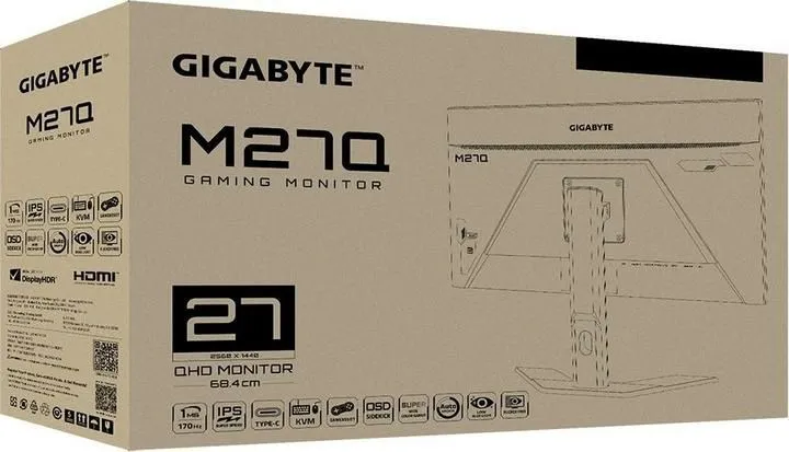 Gigabyte M27Q 2k ips 170Hz — фото 4