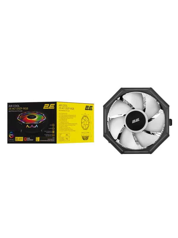 Процессорный кулер 2E GAMING Air Cool AC120ZP RGB — фото 4