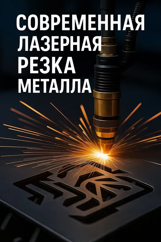 Современная лазерная резка металла - детали для рекламы и производства
