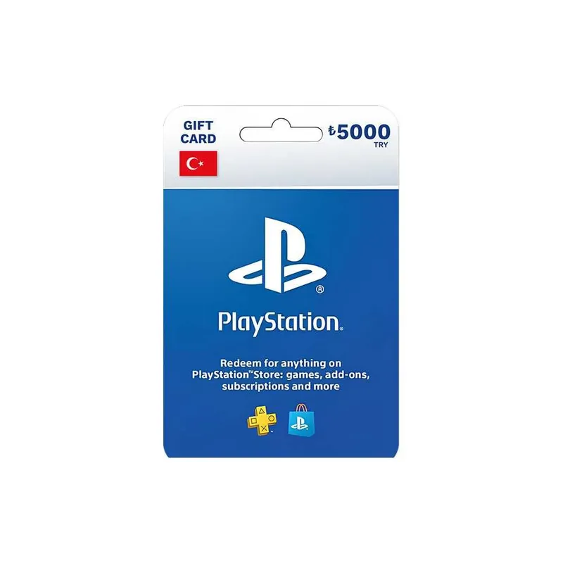 Playstation Gift Card для региона Турции ( Карта пополнения баланса )
