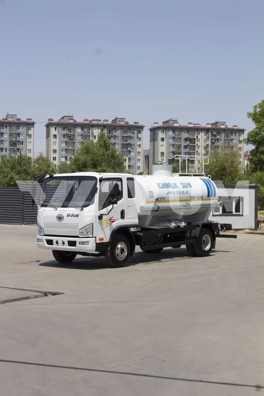 Водовоз технической воды FAW Tiger V 6m³