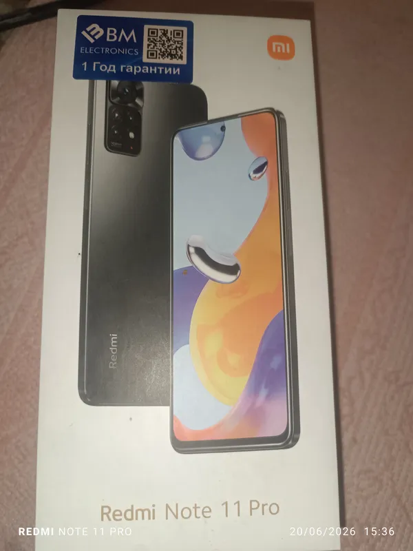 телефон zur Redmi Note 11 Pro 5G цена: 1250000 2