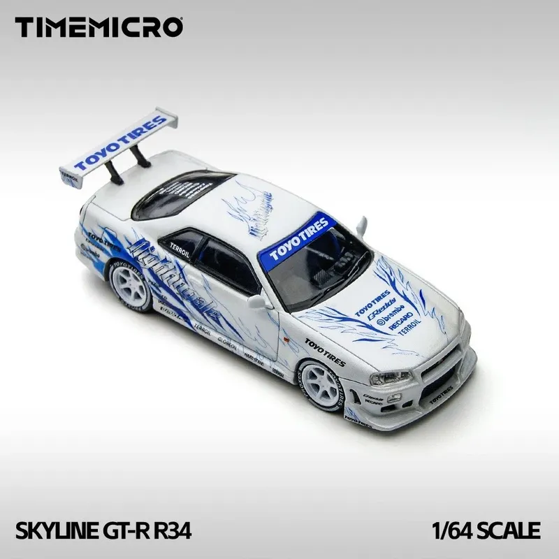 Nissan Skyline Nismo R-34 машинка 1:64 / Форсаж — фото 6 Nissan Skyline Nismo R-34 машинка 1:64 / Форсаж — фото 6