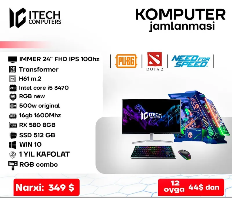 Kompyuter jamlanmasi igravoy (Full) — фото 4