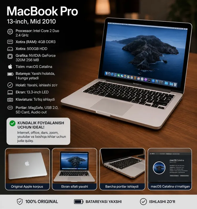 Apple MacBook Pro 13” Mid 2010