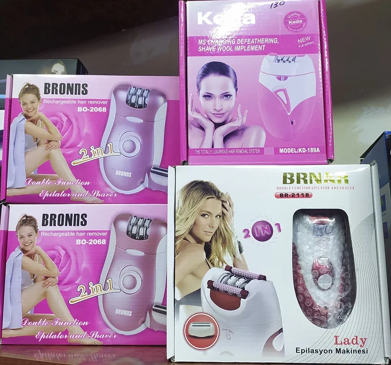 BRONns 2 in 1 Made in china BO-2068 Double Function Epilator and Shav
