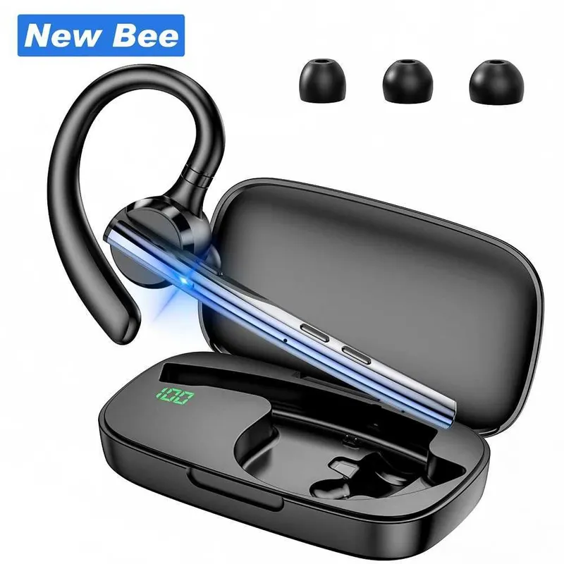 Беспроводная Bluetooth гарнитура New Bee M54 — фото 2