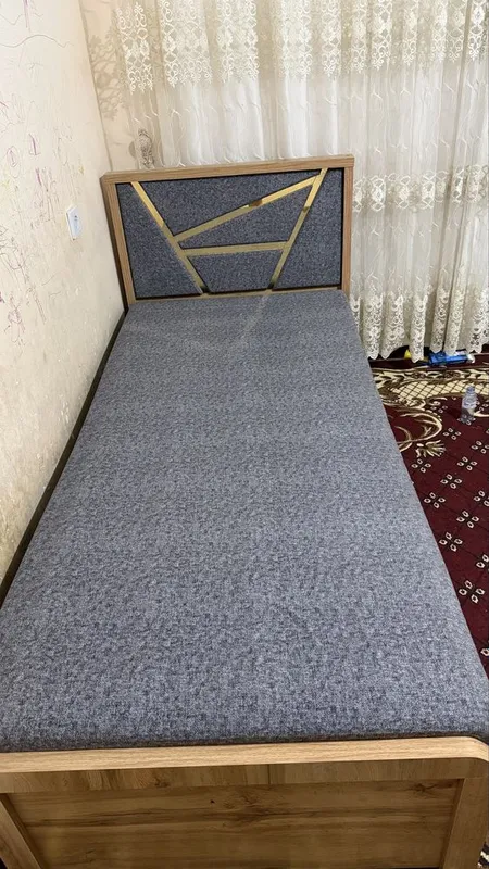 1 kishilik krovat, tegi sandiqli