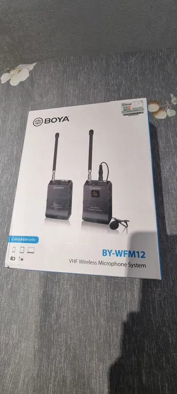BOYA - BY-WFM12 simsiz mikrofon 1