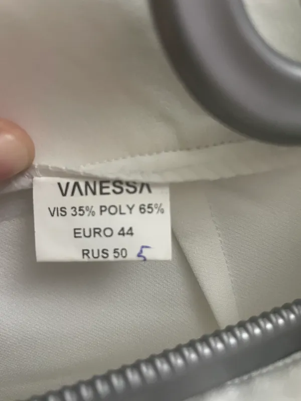 Белый костюм-брюки, Турция, размер 50, не носили — 500 тысяч 3