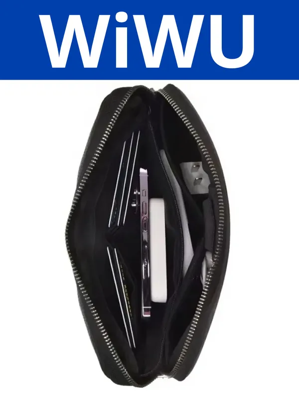 WIWU Alpha-Barmoq izi qulfli premium klass clutch — фото 5 WIWU Alpha-Barmoq izi qulfli premium klass clutch — фото 5