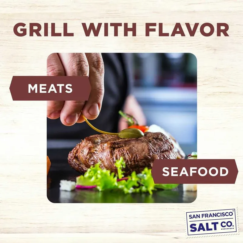 Копчёная морская соль Hickory Smoked, San Francisco Salt Company США