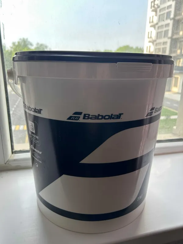 Корзина с Babolat Green 72 новыми мячами — фото 3