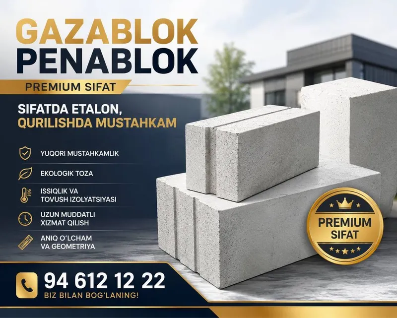 Sfatli gazablokva penabloklar yetkazb berish mutloq bepul