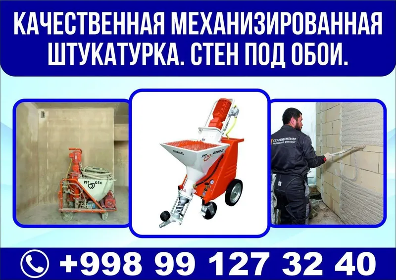 Штукатурка стен и потолков