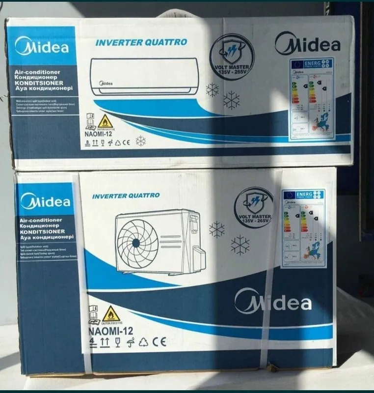 Кондиционер Midea 12 invertor on-off скидка со склада доставка