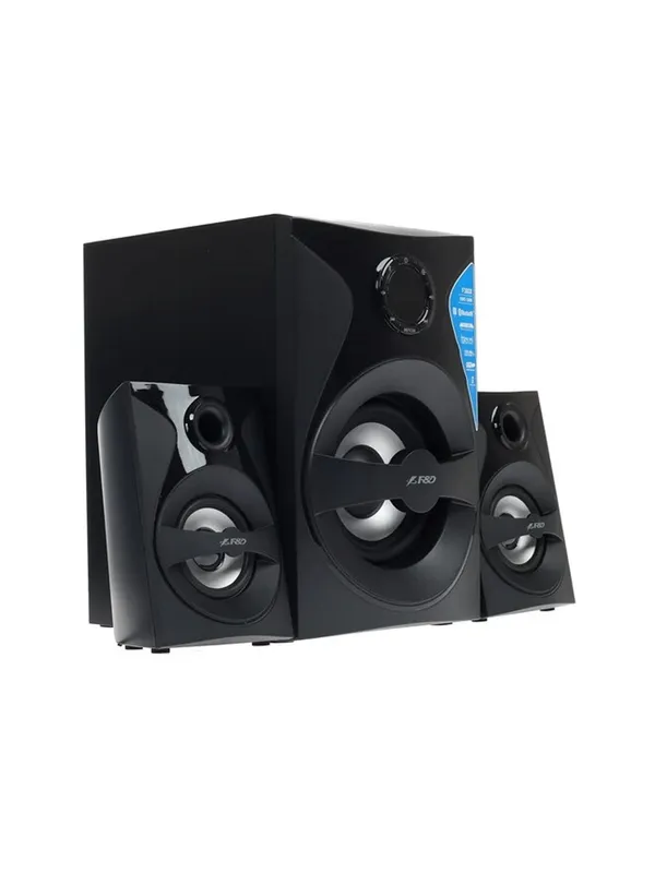 F&D F380X 2.1 akustik tizimi, 54 Vt, Bluetooth, NFC, RGB yoritish, qora 1 F&D F380X 2.1 akustik tizimi, 54 Vt, Bluetooth, NFC, RGB yoritish, qora 1